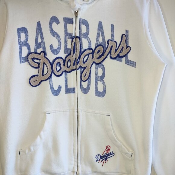 LA Dodgers G-lll Sports Hoodie Jacket Full Zip Sweatshirt Sz Medium Baseball - Picture 4 of 10